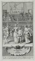 KG 12019
<br/>
titelpagina van de komedie 'Le Theatre de la Foire'
<br/>
<em>Picart, Bernard (1673-1733)</em>